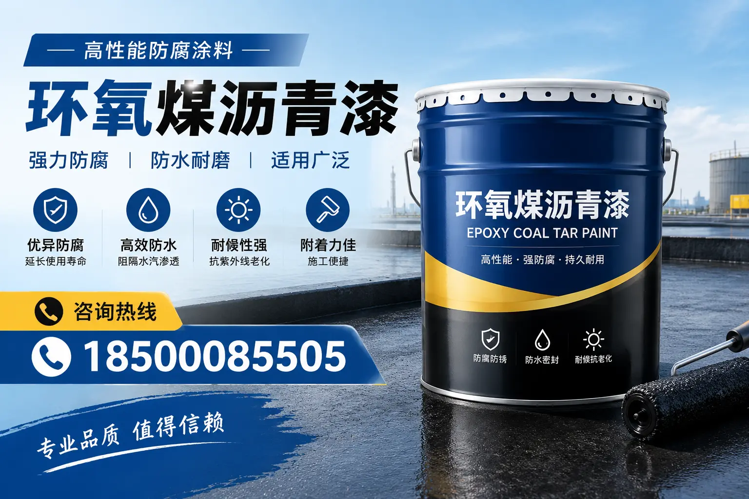 环氧煤沥青漆的主要成分与功能，南平用户深度了解